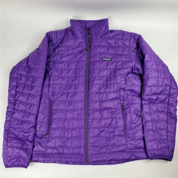 Patagonia mens nano puff jacket medium purple - Picture 7 of 9